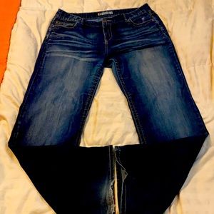 Bke Wendi boot cut 36x33 1/2 jeans